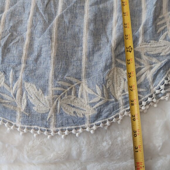 Merona tunic linen blend (has flaw) - Picture 14 of 15